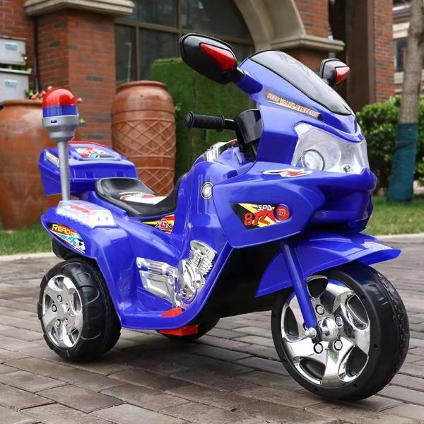 Ride On Kids Motocicleta Elétrica 12V Motor Duplo Acionamento