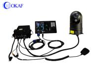 Anti visão noturna da segurança 25W do CCTV da câmera do IP PTZ de choque 60m IR