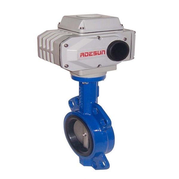 DN50mm-800mm ((2''-32'') Пневматический приводящий клапан Butterfly Valve 2 Way Butterfly Valve