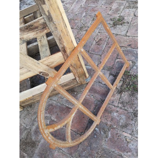 Antique European Furnature Cast Iron Windows Frame For Home Decorationl