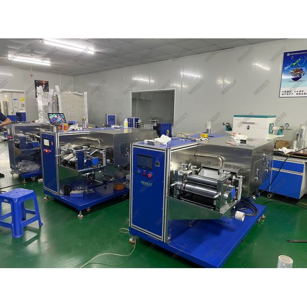 Цилиндрическая батарейная батарея покрытие машина Roll To Roll Обратная запятая покрытие