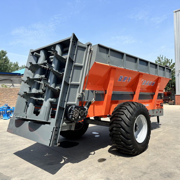 Double Vertical Auger Manure Spreader | Hydraulic Tractor Fertilizer Spreader
