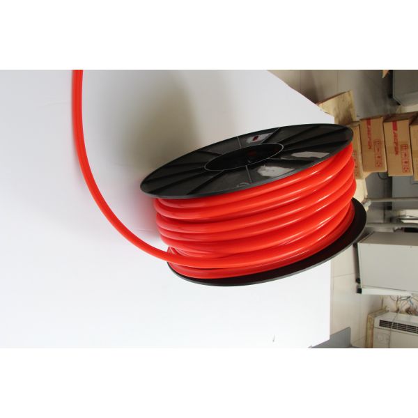 Красный гибкий неоновый завод приведенный веревочки растет света борт корабля 10км светозащитн