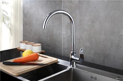 Single Hole Basic Kitchen Faucet Pull Out Sprayer Brass Mixer Tap Flexible Hoses