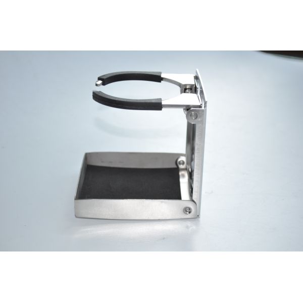 Stainless Steel AISI 316 Folding Cup Drink Holder Marine Boat Truck RV