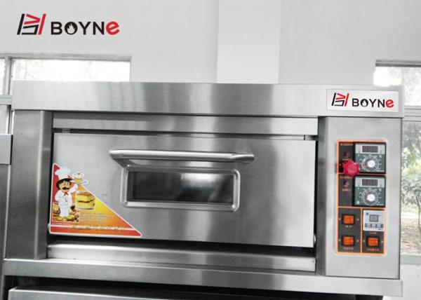 One Deck One Tray Baking Oven Stainless Steel Gas Kitchen Equipment