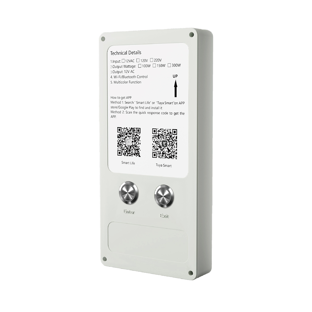 RGB RGBW Два провода Smart APP Wifi Управляющая коробка 100W/150W/300W Мощность нагрузки