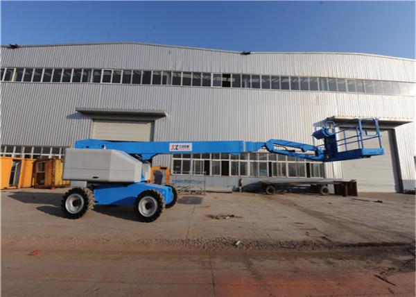 Motorized Electric Boom Lift  Multifunctional Large Load Capacity