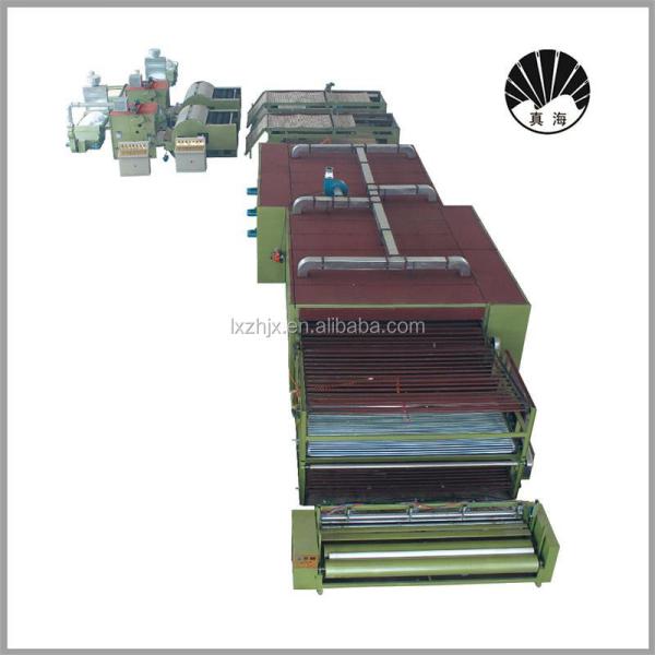 Nonwoven Spray Polyester Fiber Pet Wadding Production Line 80kg H