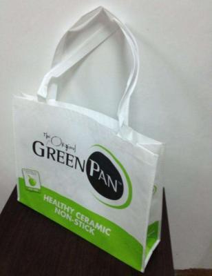 Durable Non Woven Shopping Bag , Custom Reusable Shopping Bags For Promotional