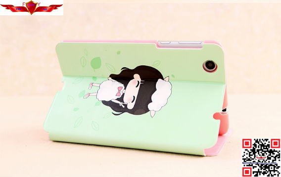 New 100% Qualify Perfect Fit Cartoon Ultra Thin PU Leather Cover Case For Lenovo S5000