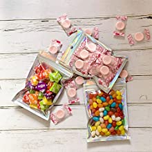 Smell Proof Baggies, Holographic Bags, Metallic Bag, Storage Pouch, Flower Packaging, Dried Leaves