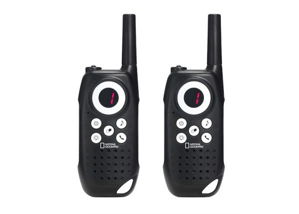 Red Outdoor Long Range 2 Way Radios Built In LED Torch / Portable Belt Clip