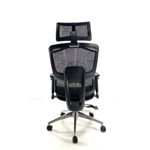 Full Mesh Swivel Ergonomic Office Chair With Lumbar Protection High Back