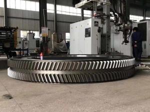GS42CrMo4 Alloy Steel 50TPD 100TPD cement plant Mill Girth Gearand rotary kiln