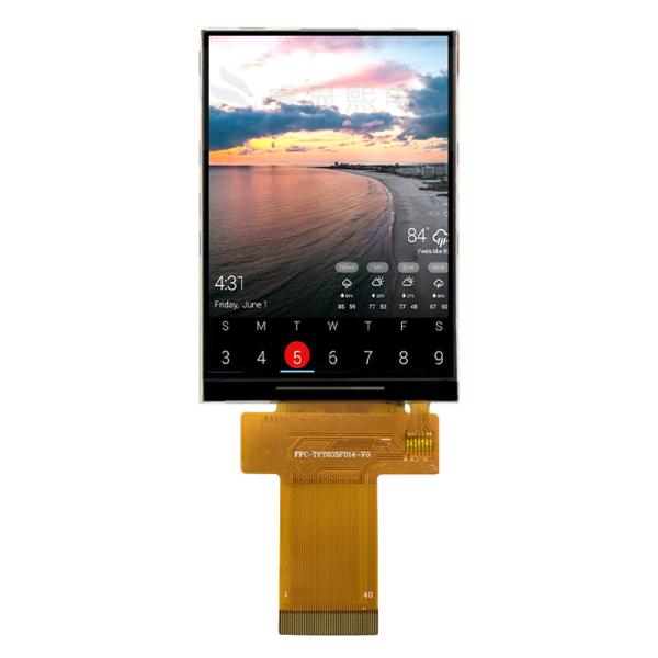 3.5 Inch TFT LCD Module MIPI IC ILI9488 320x480 Resolution For Automotive Cockpits