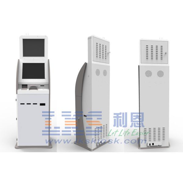 Отделка покрынная порошком свободно стоя сталь киоска прочная для билета лотереи печати