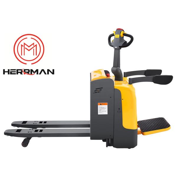 7km/H 2500KG Walkie hidráulico Front Rider Pallet Jack