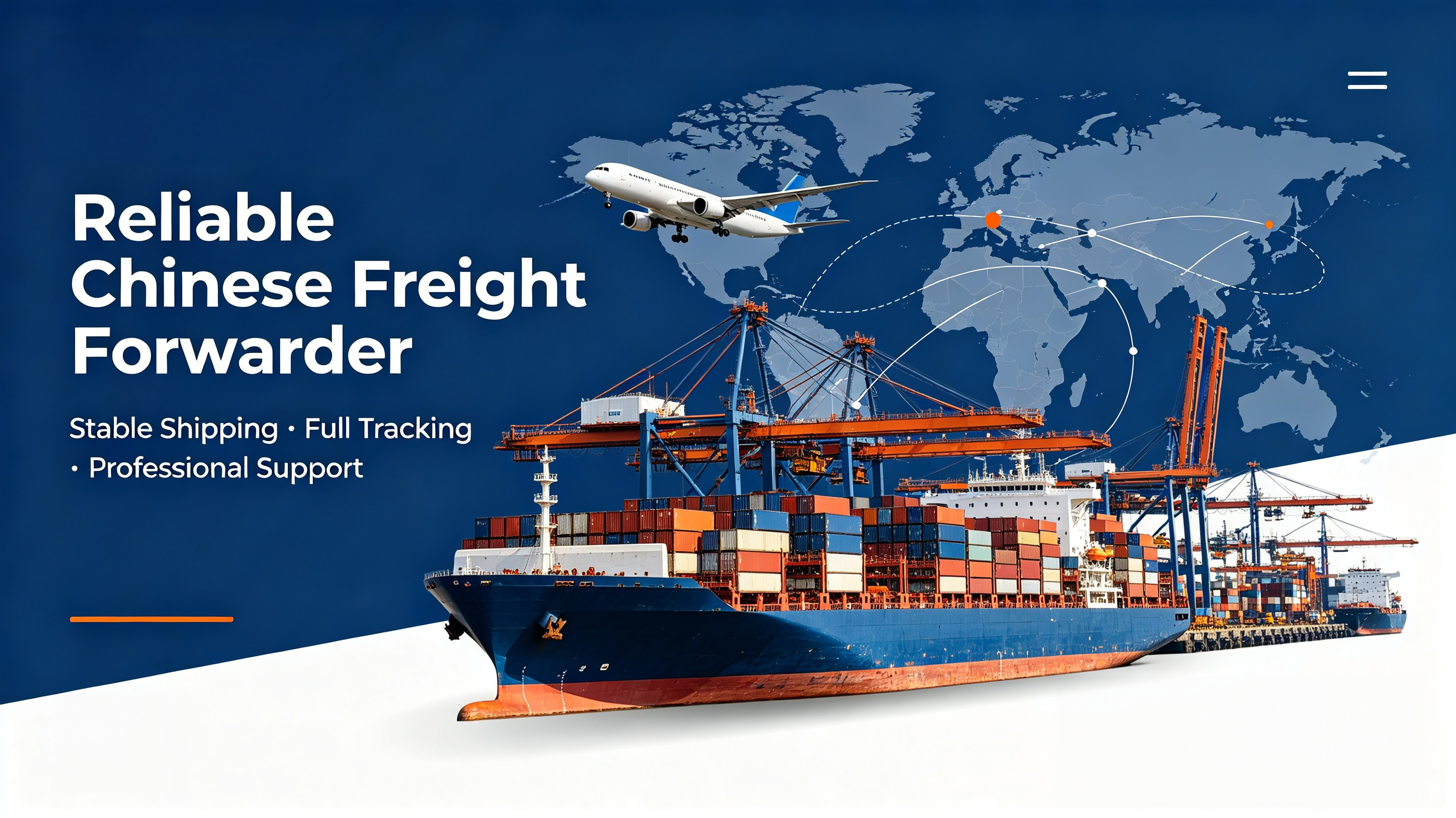Reliable One Stop Chinese Freight Forwarder Services With Customs Clearance