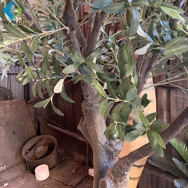 Green Leaves Artificial Olive Tree Various Style For Indoor Outdoor Ornament
