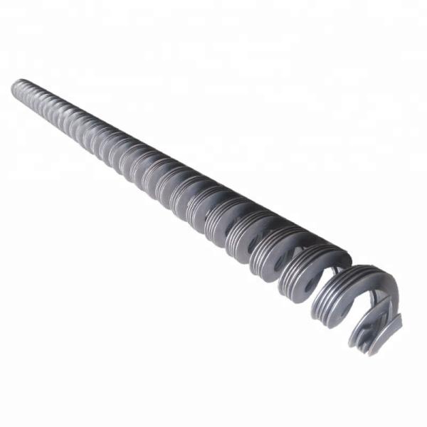 High Reliability Helical Flexible Screw Auger For Conveyor System Replacement