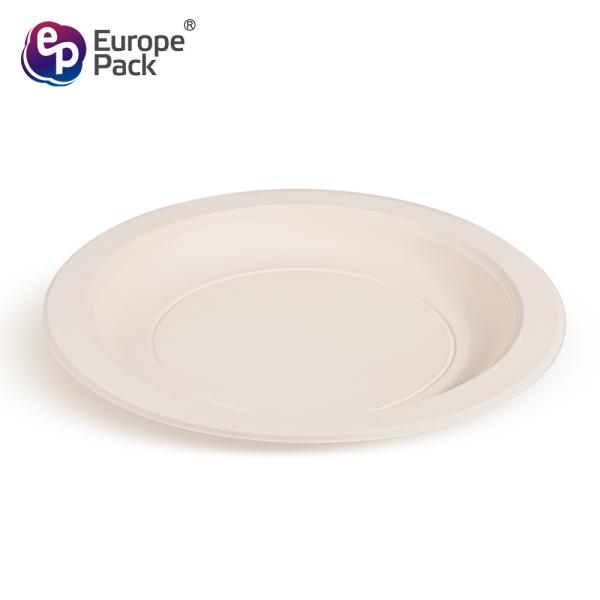 Wholesale high quality biodegradable corn starch 9 inch plastic plate for food