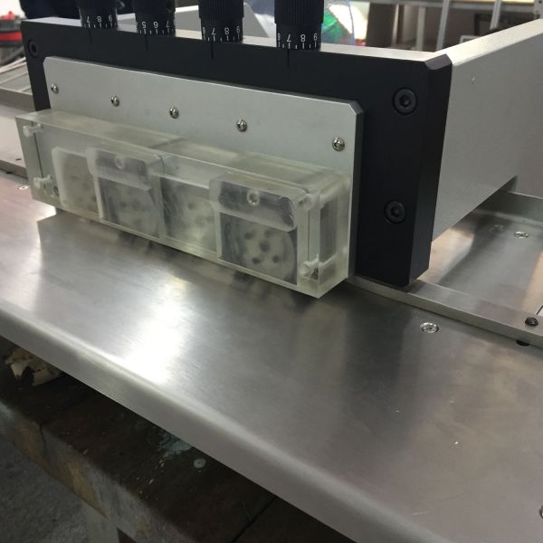 V PCB панели прокладки PCB Depanelizer MCPCB паза режа ножницы