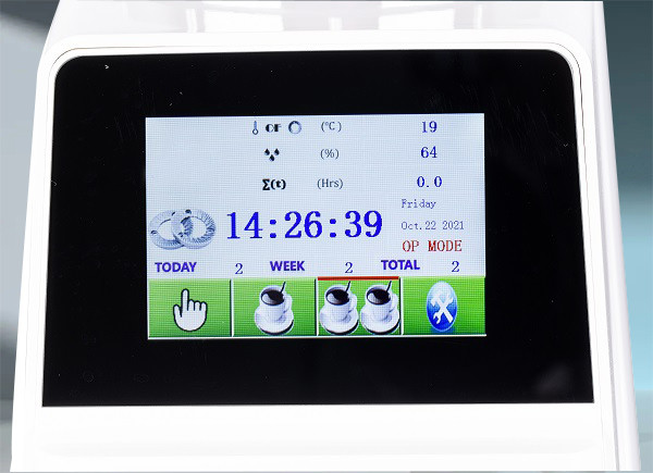 Touch Screen Automatic Milk Frother Electric Coffee Mill Grinder