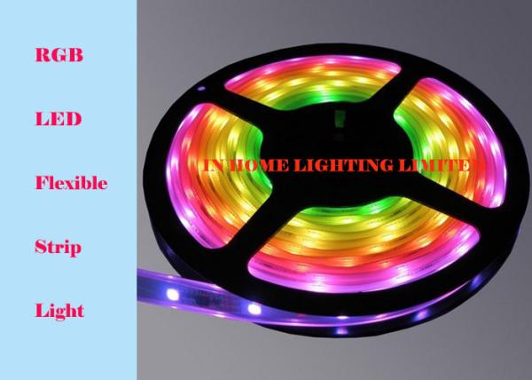 IP68 Waterproof 12V Marine LED Light / Flexible RGB LED Strip