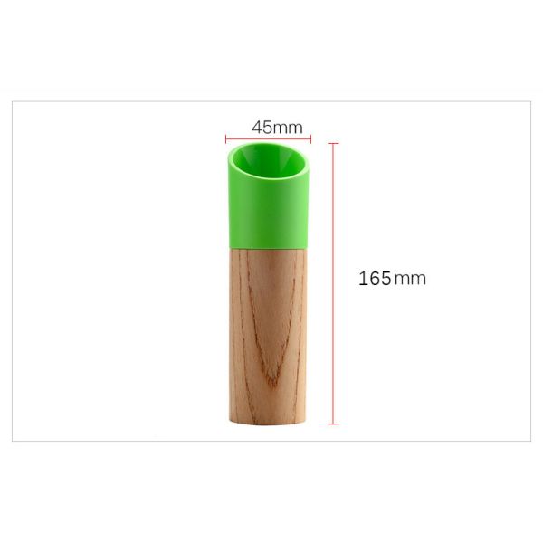 Manual Coarse Sea Salt Grinder Creative Wooden Pepper Powder Grinder