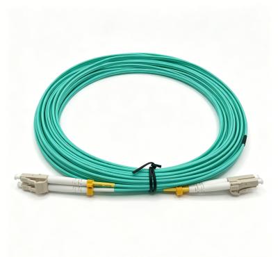 Low Insertion Loss LC/UPC-LC/UPC OM3 Fiber Patch Cable LCUPC-LCUPCOM3(150)-DX-2