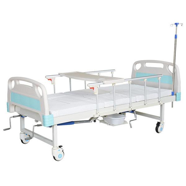 Multifunctional Hospital Patient Beds 200*90*45cm Manual Adjustable Medical Bed ODM hospital bed with rails