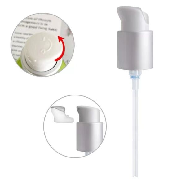 Widely Applicable 18mm 20mm 24mm Plastic Trantment Pump with Half Cap