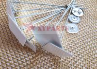 cintres auto-adhésifs en acier d'isolation de 250mm Pin Length Rock Wool Galvanized