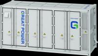 Contenedor de solución de almacenamiento de energía de 5 MWh refrigerado por líquido CC de alta seguridad 20HC
