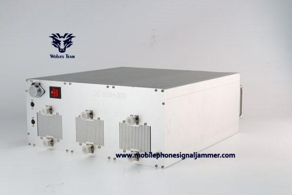 30W Multi-functional 2.4G, 5.2G, 5.8G WiFi and Bluetooth jammer up to 50m