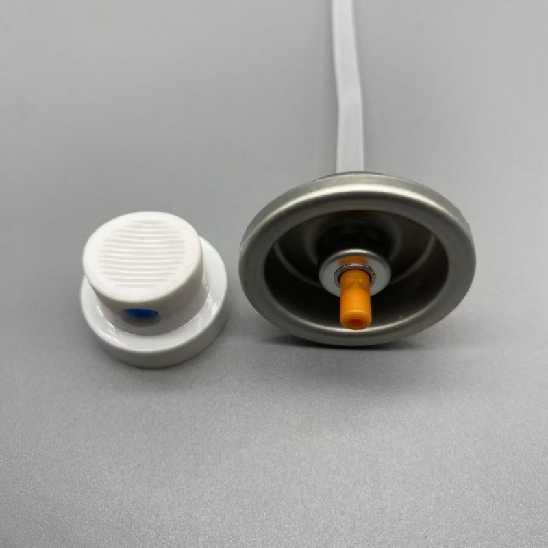 Continuous Spray Hair Glue Aerosol Valve with Precision Mist Anti-Clogging Nozzle and Chemical-Resistant Design