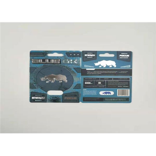 Прочная карта волдыря упаковывая для серии 777-30К 8-50000 носорога увеличивает сексуальный привод