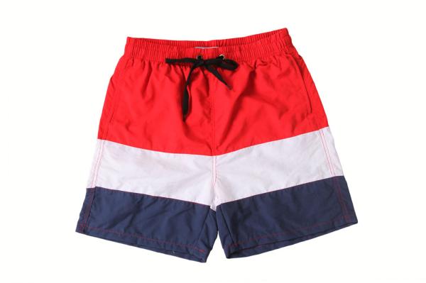 Men'S Color Blocking Taslon Swim Shorts 30-36 Size Sample Free