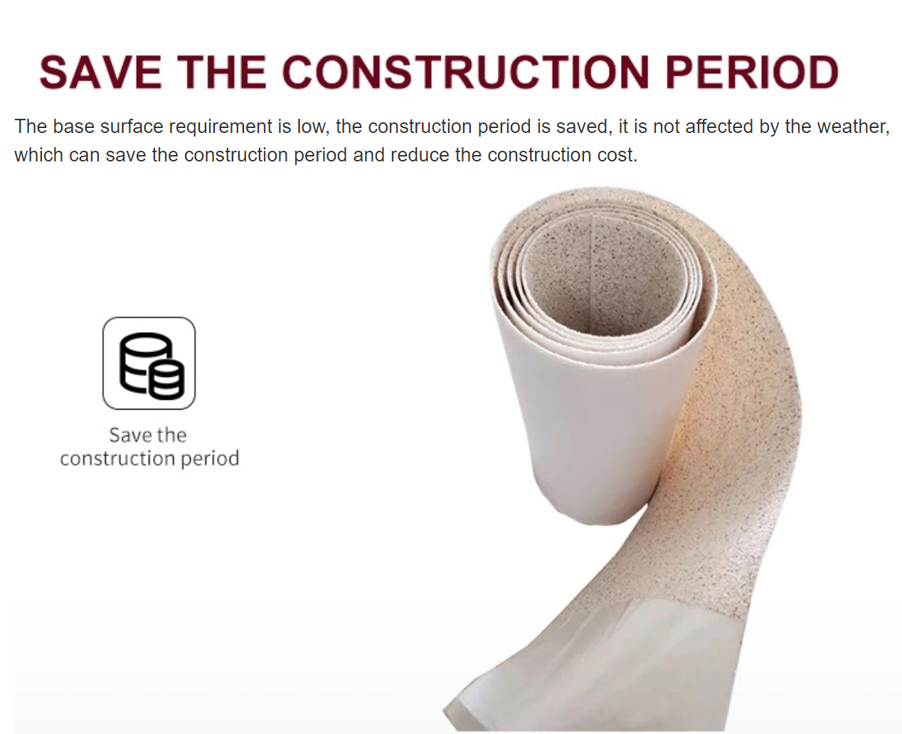 Ультрафиолетоустойчивый HDPE-картон для подвальных водонепроницаемых материалов