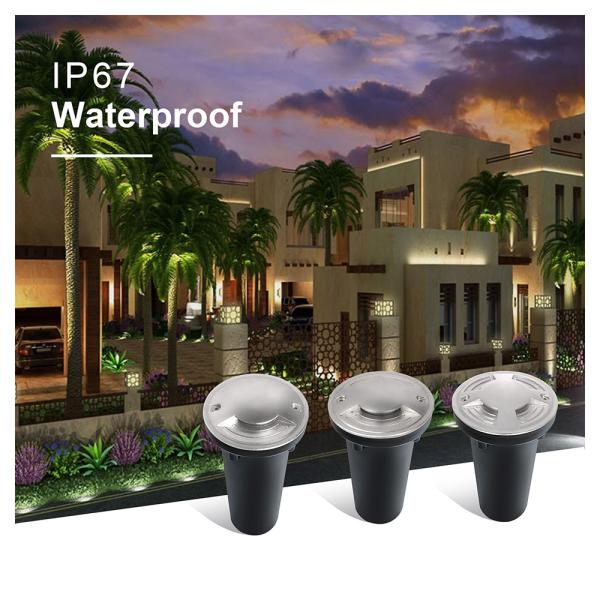 Dois caminhos CREE COB LED IP67 resistente à água e à poeira Ik08 LED luz subterrânea de aço inoxidável