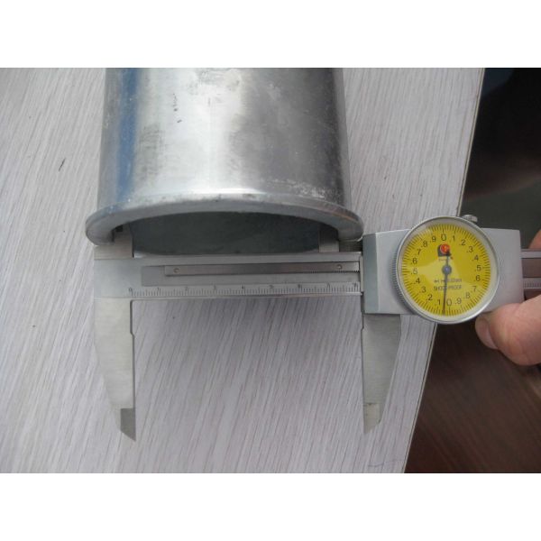 Диекастинг алюминиевый переходник уличного света переходника определяет размер 60мм, соответствующий на размер 80мм поляка