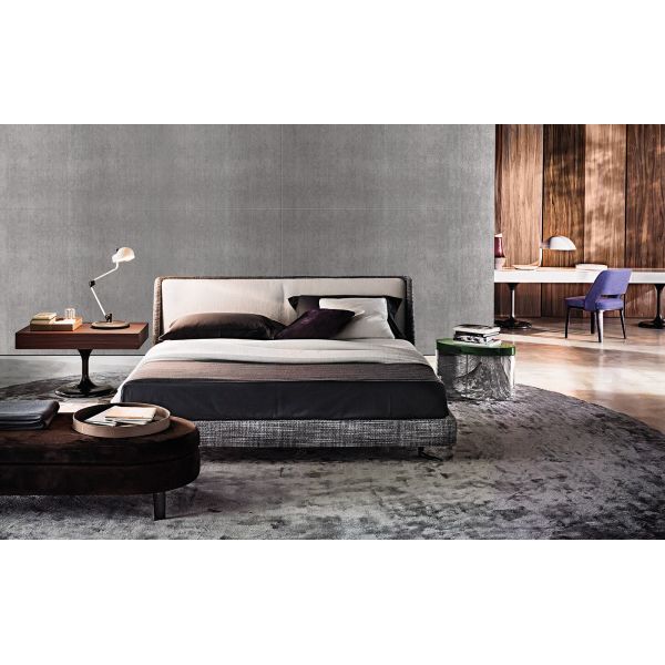 Button Design Modern Bedroom Furniture Sets King Size Luxury Bed Italian Style