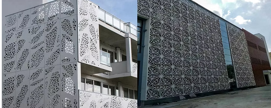 3D Design Aluminium Composite Panel Exterior Decorative Wall Panels For Cladding Material With LED Lighting