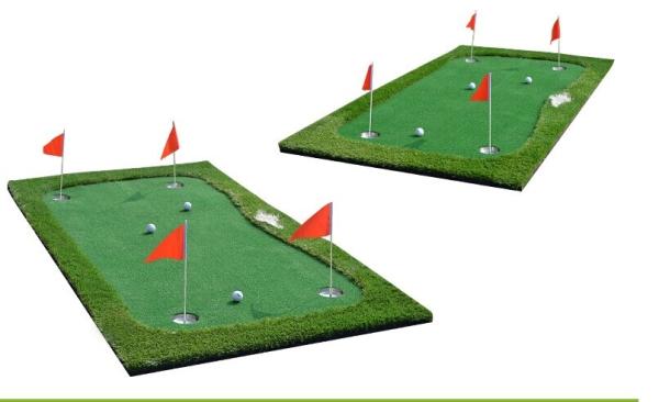 portable popular golf green & mini golf home No.6