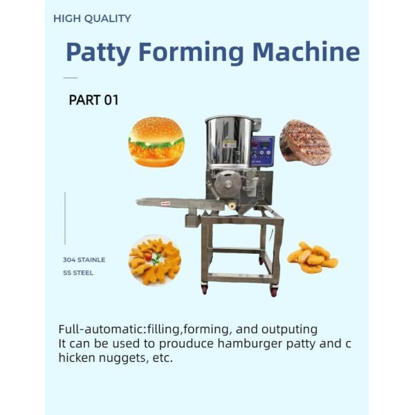 Thermal Processing Automatic Hamburger Patty Forming Machine for Chicken Nugget Processing