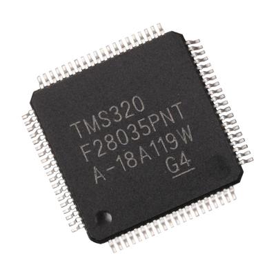 Microcontrolador de 32 bits do SI TMS320F28035PNT LQFP-80 MCU
