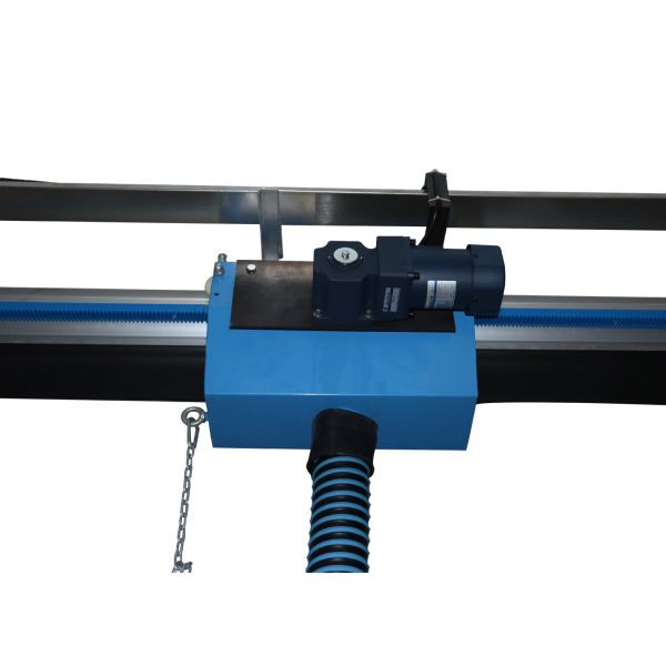 Durable Sliding Rail Trolley System  Dust Collection Sliding Rail System