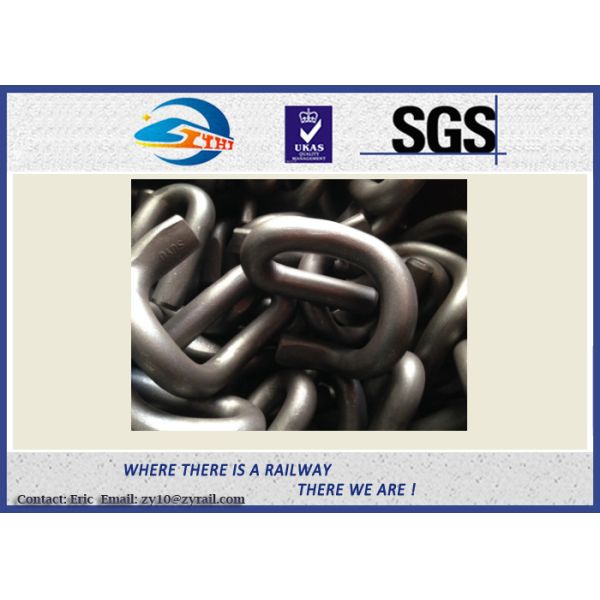 Oxide Black E Shape Elastic Rail Clip With 55Si2Mn Color Painting