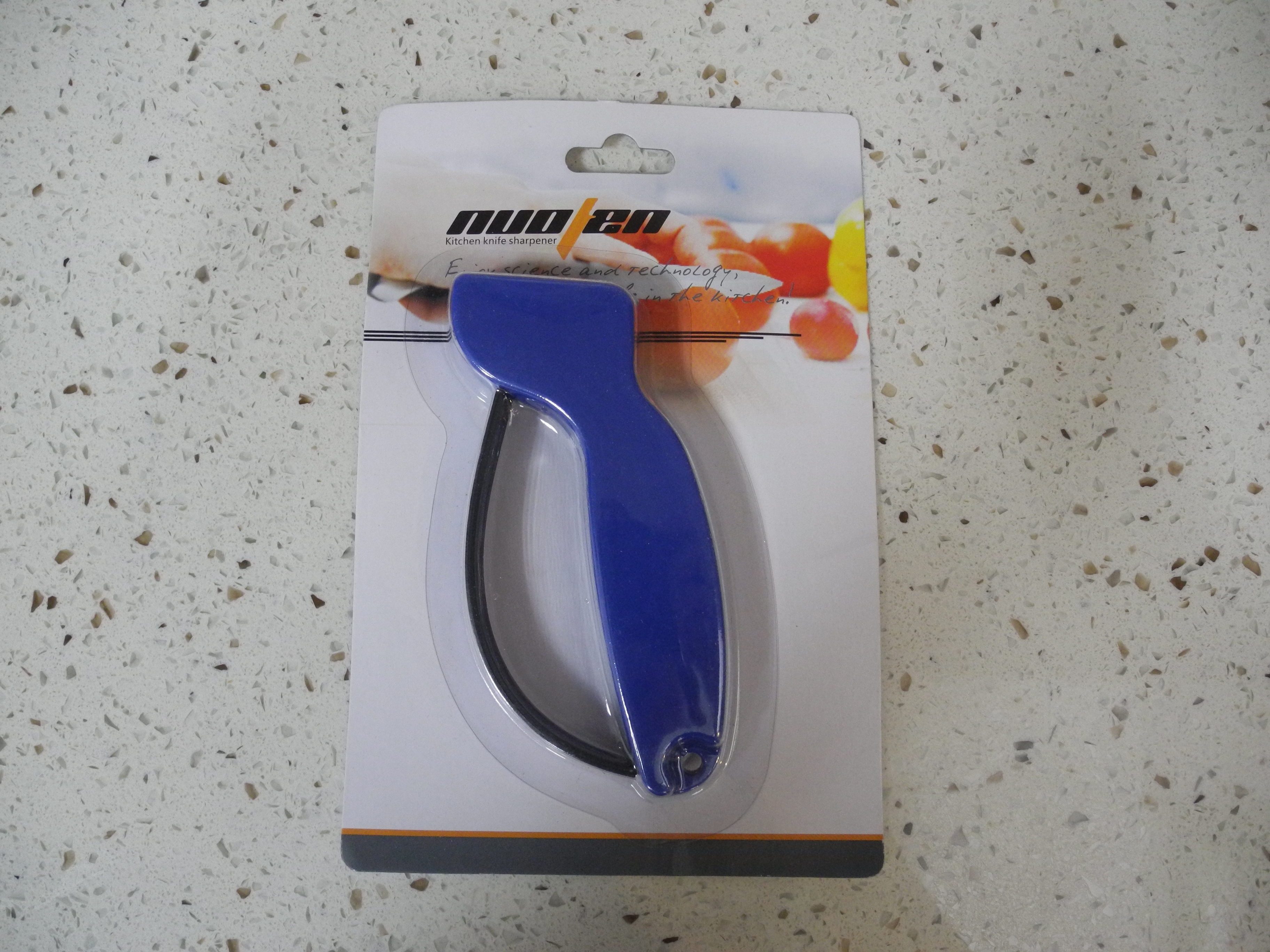 Blister Card Packing Manual Knife Sharpener For Garden